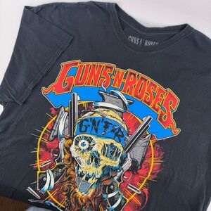 Guns N Roses T-Shirt Men XXL Black 2017 Not In This Lifetime Tour Graphic Tee